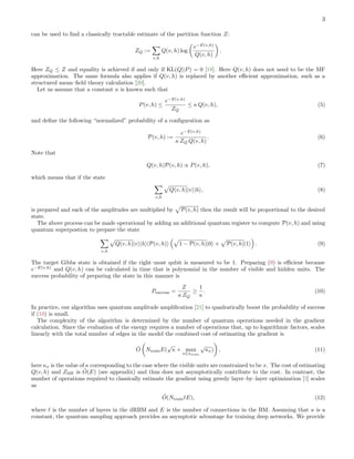 Quantum Deep Learning | PDF