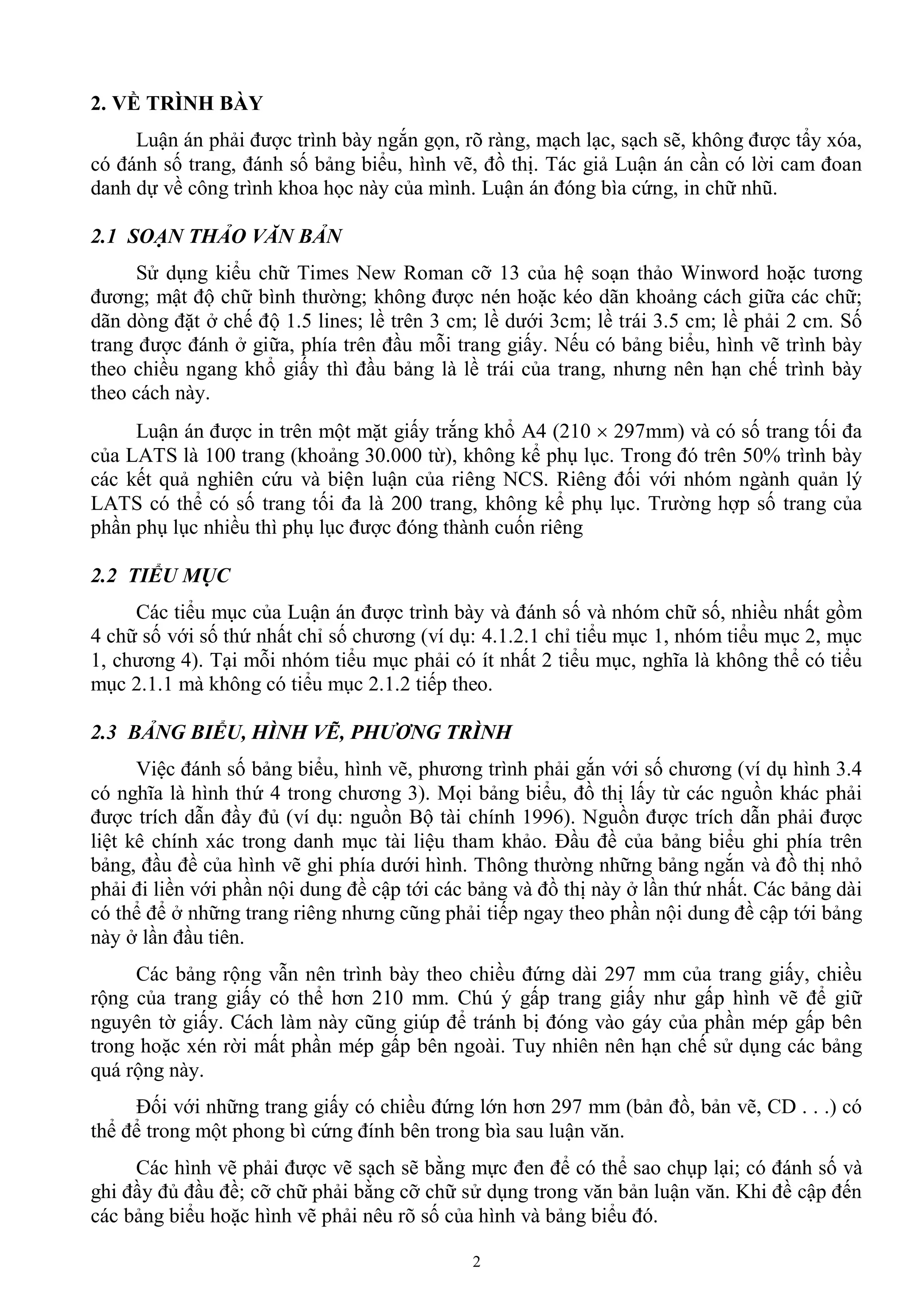 huong dan trinh bay luan van ths | PDF