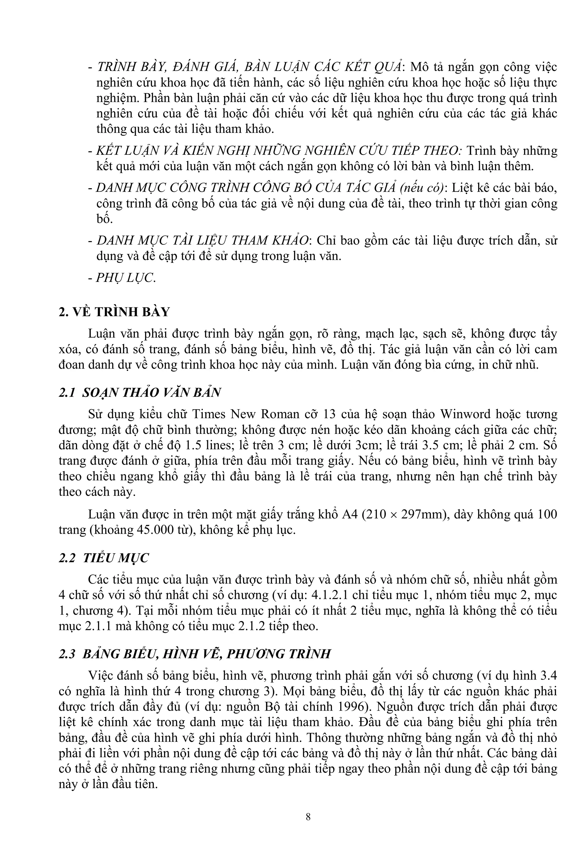 huong dan trinh bay luan van ths | PDF