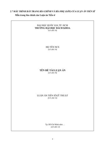 huong dan trinh bay luan van ths | PDF