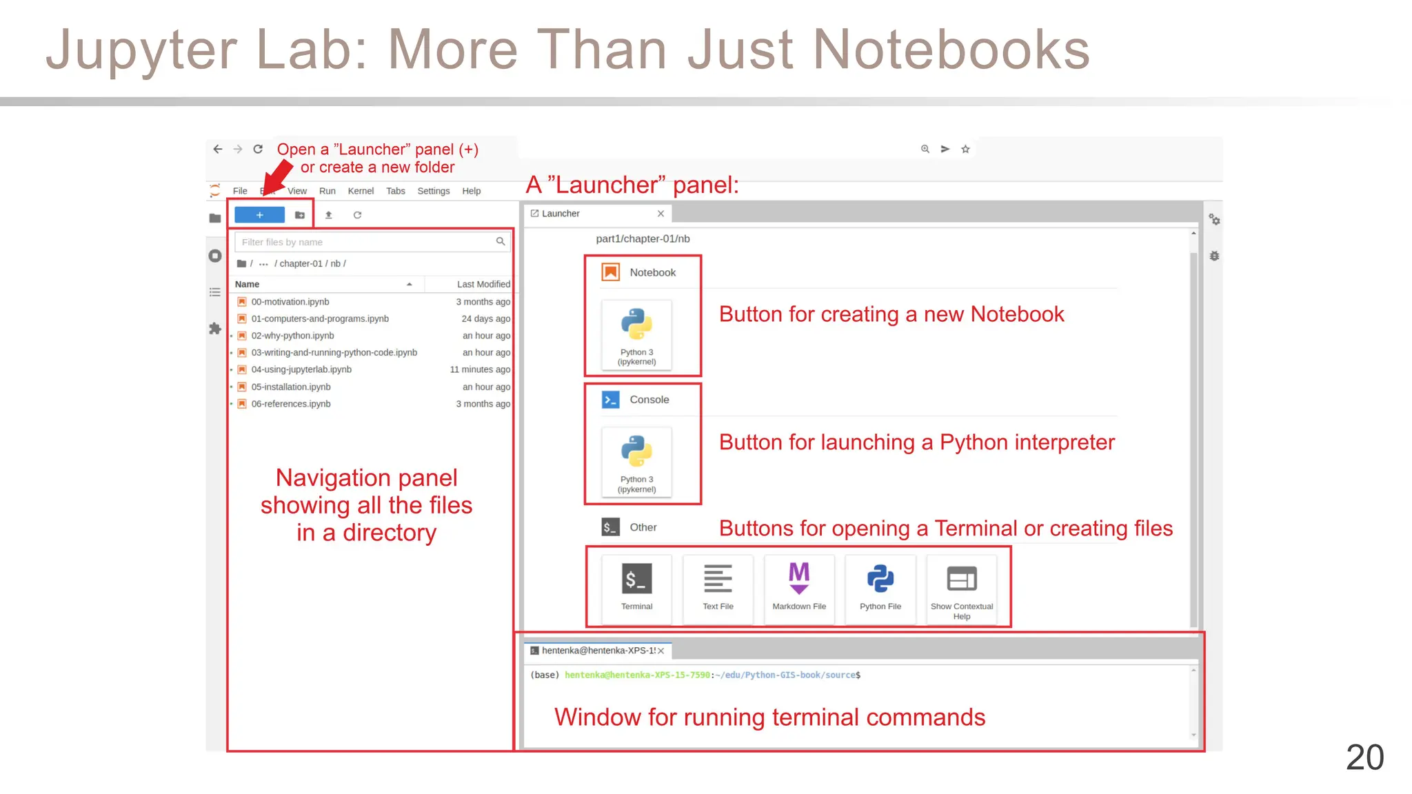 Jupyter Lab: More Than Just Notebooks
20
 