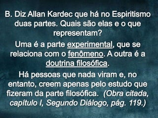 Estudando: livro o que é o espiritismo n.7