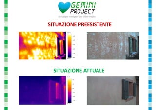 SITUAZIONE PREESISTENTE 
SITUAZIONE ATTUALE 
 
