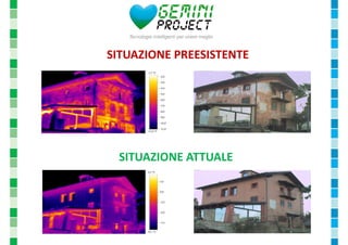 SITUAZIONE PREESISTENTE 
SITUAZIONE ATTUALE 
 
