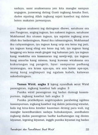 Serat Wirid