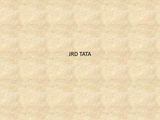 JRD TATA  