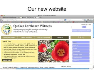 Our new website
 