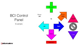 BCI Control
Panel
Example
 