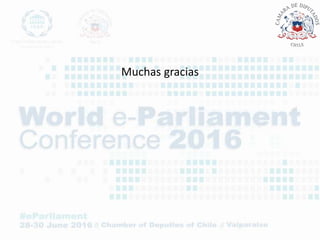 Day 1: Legislative document management, Mr. Esteban Sanchez, Head of Technology Operations, Chamber of Deputies, Chile