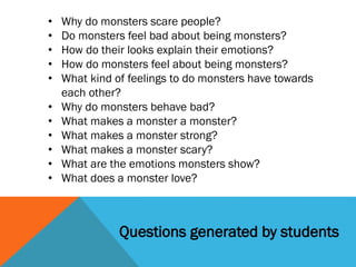 Explain Monster Essential Question Strategies and the Question Formulation Technique | PPTX