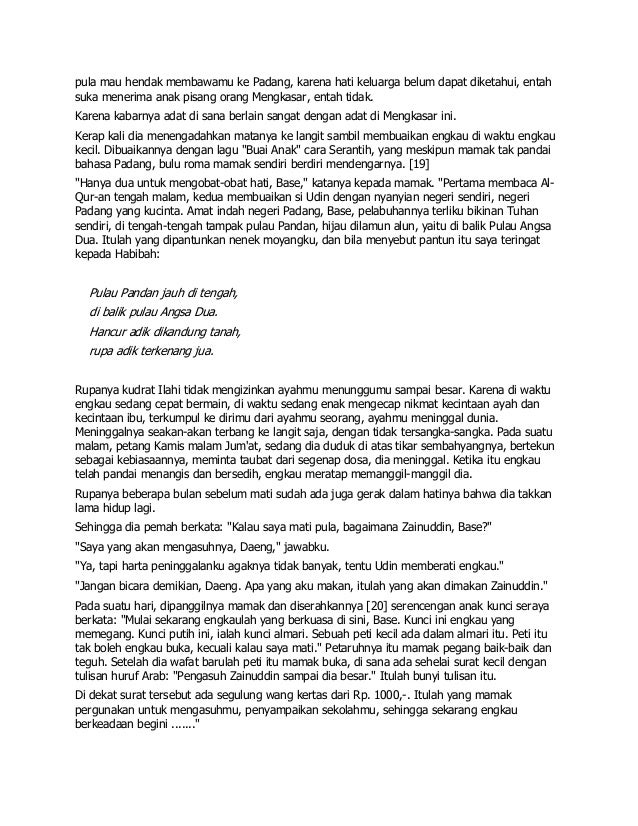 Contoh Resensi Novel Van Der Wijck Kumpulan Contoh Makalah Doc Lengkap
