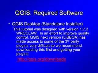 QGIS Module 1 | PDF