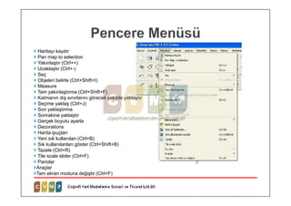 Press Ctrl Qgis (Quantum GIS) nedir ? | PDF