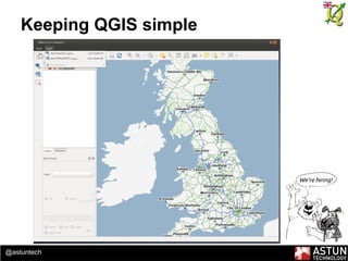 @astuntech
Keeping QGIS simple
 