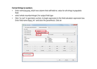 QGIS Tutorial 1 | PDF
