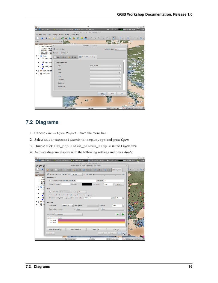 Генератор геометрии qgis