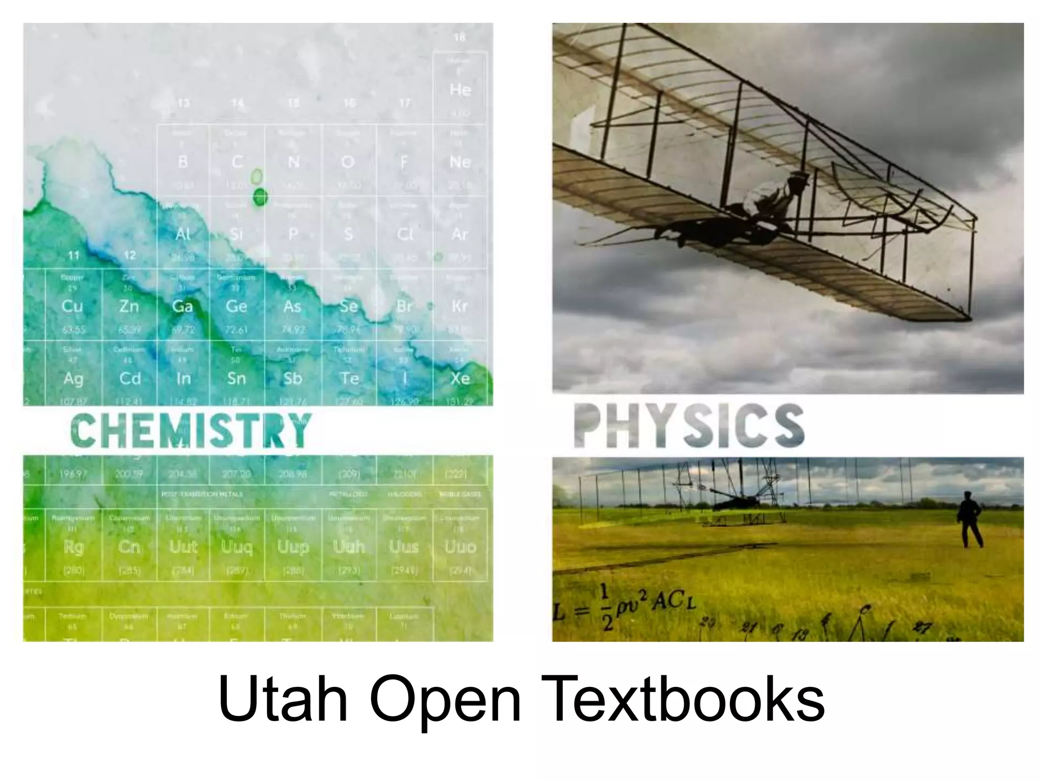 Utah Open Textbooks
 