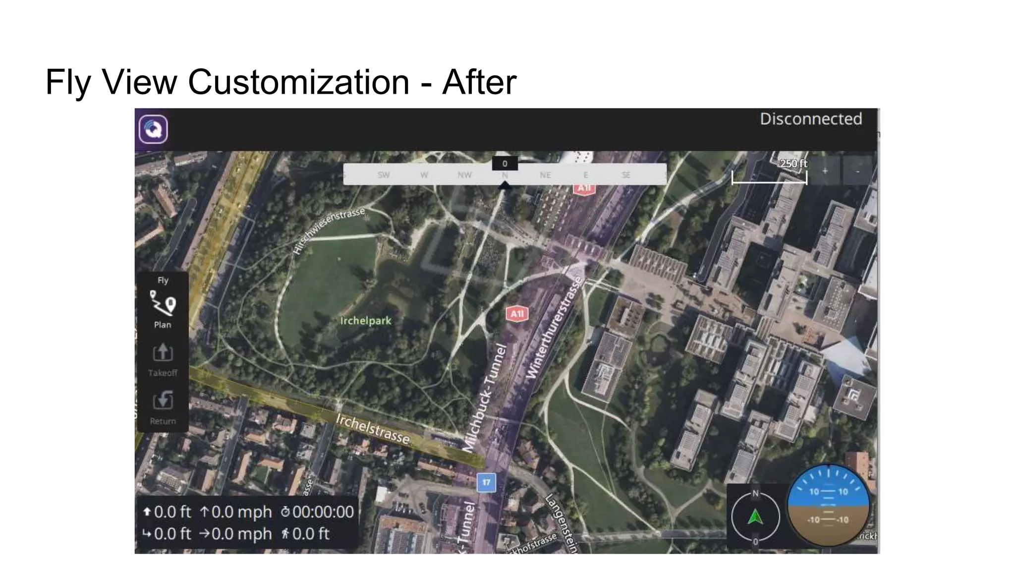 Fly View Customization - After
 