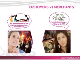 CUSTOMERS vs MERCHANTS
 