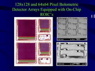 10/02/16 38
128x128 and 64x64 Pixel Bolometric
Detector Arrays Equipped with On-Chip
ROIC’s
 