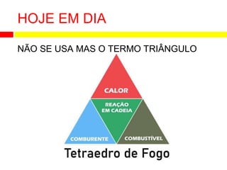 HOJE EM DIA
NÃO SE USA MAS O TERMO TRIÂNGULO
 