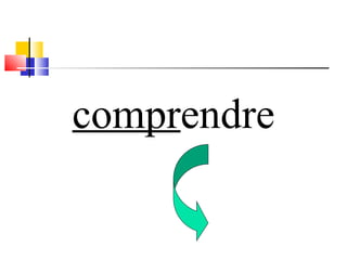 comprendre 
 