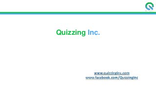 Quizzing Inc.
 