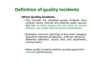 Incorrect Def Quality Quality Incidents - Definition and Implementation- 2013.pptx