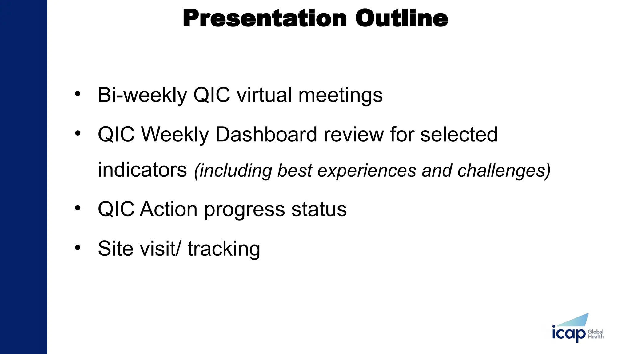 QIC monthly Meeting slides.presentationptx | PPTX