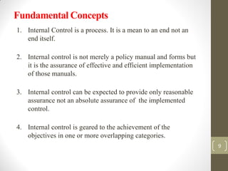 Internal control system