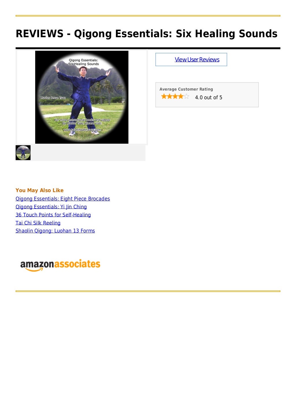 Qigong essentials six healing sounds