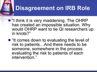Qi Irb Presentation | PPT