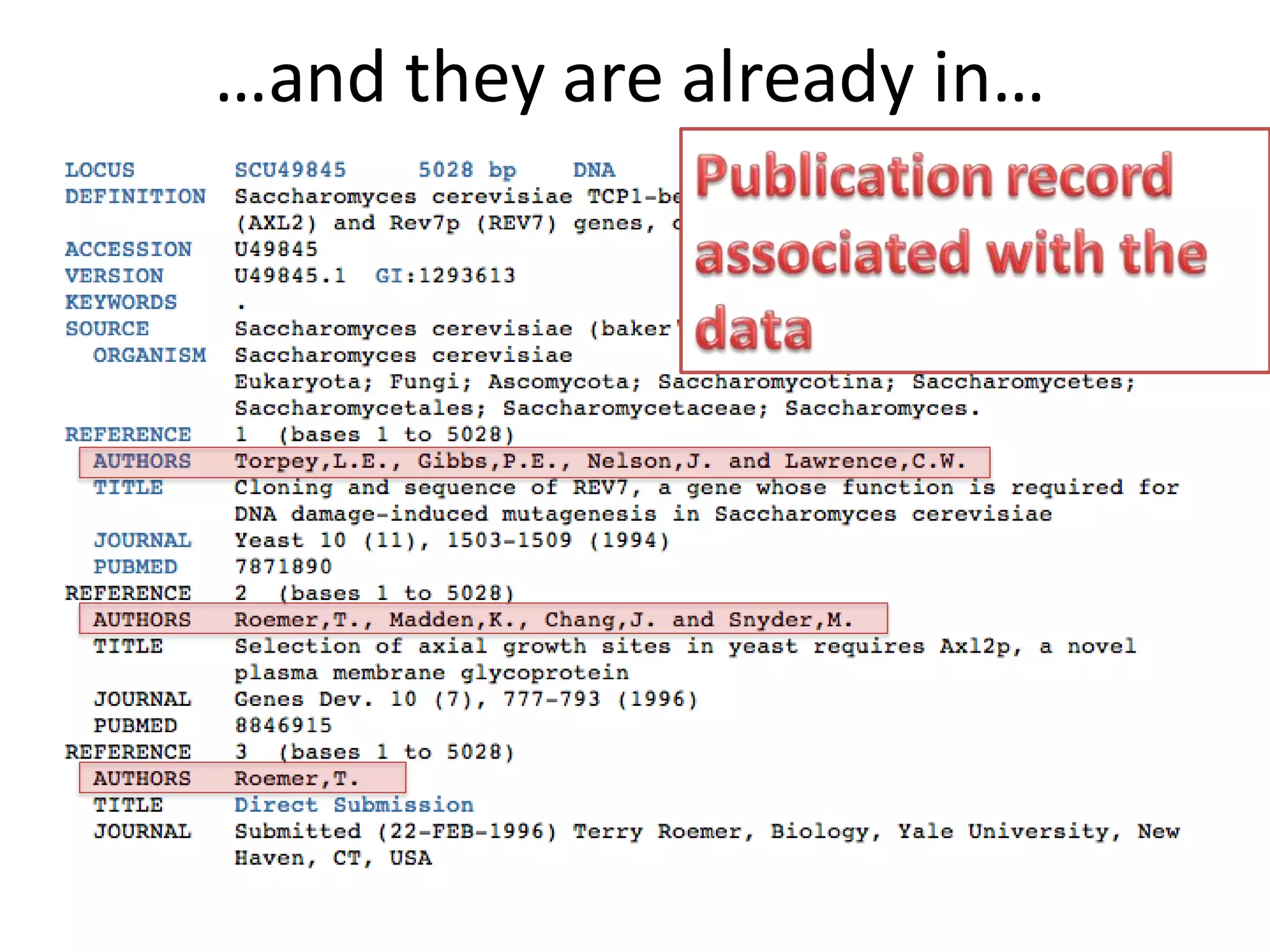 …and they are already in…
 