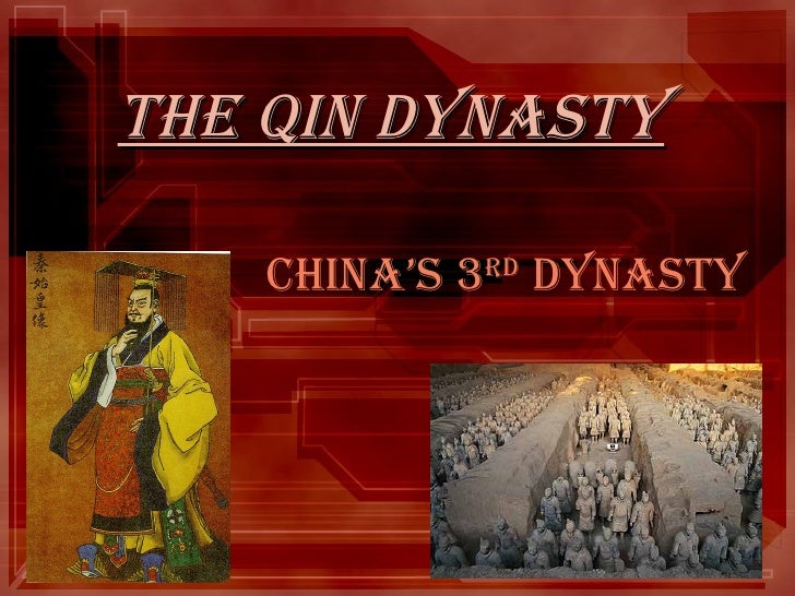 Qin Dynasty Ppt Qin Dynasty Ppt