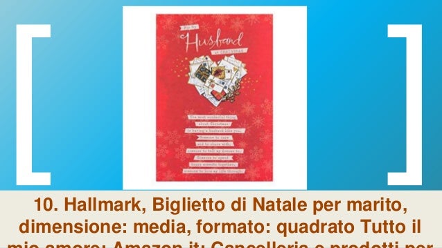 Biglietti Di Natale Hallmark.La Top 10 Biglietto Natale Marito Nel 2018