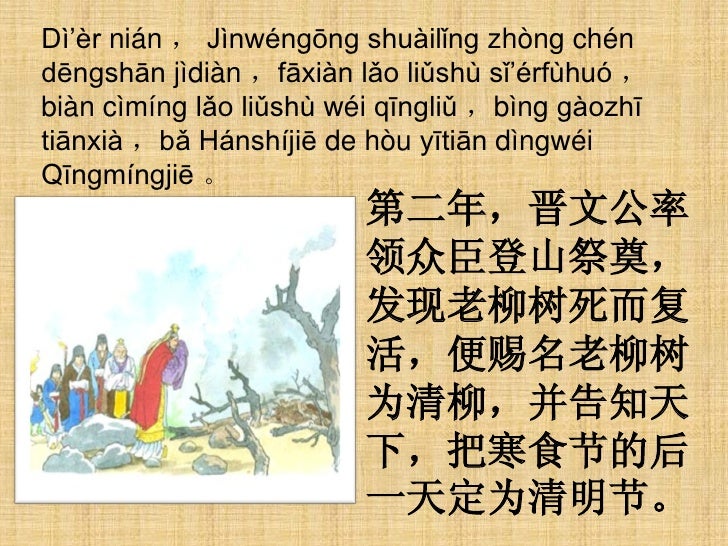 The Origin of the Qingming Festival