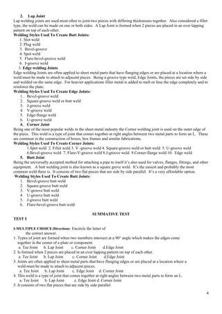 Laping Weld Description.pdf shielded metal arc weldiong nc 1 module 2Q I Nikolai Week 3-4.docx