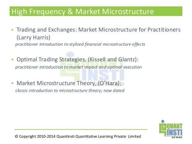 Algorithmic trading and dma an introduction to direct access trading strategies by barry johnson pdf