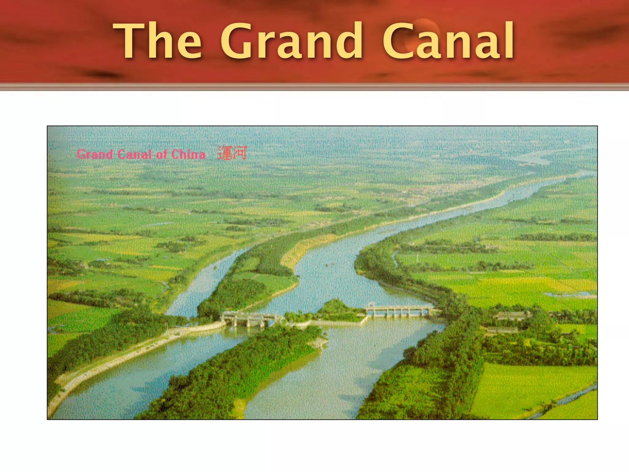 The Grand Canal
 