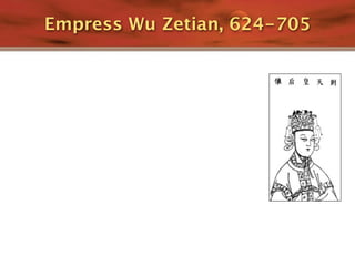 Empress Wu Zetian, 624-705
 