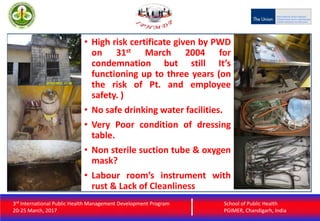 Quality Improvement Progamme in Public Healthcare Facilities - Dr J L ...