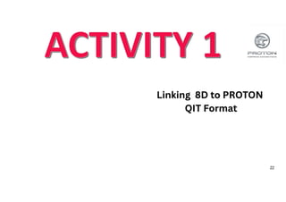 Qit Paperwork Example QIT Training Material PROTON FOR VENDORS | PDF