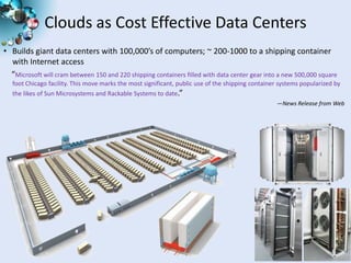Cloud Services and MapReduceCloud TechnologiesData DelugeLife ScienceApplicationsParallel Computing