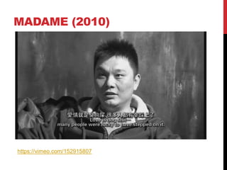 MADAME (2010)
https://vimeo.com/152915807
 
