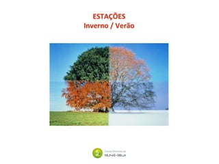 ESTAÇÕES
Inverno / Verão
 