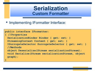 Serialization/deserialization | PPT