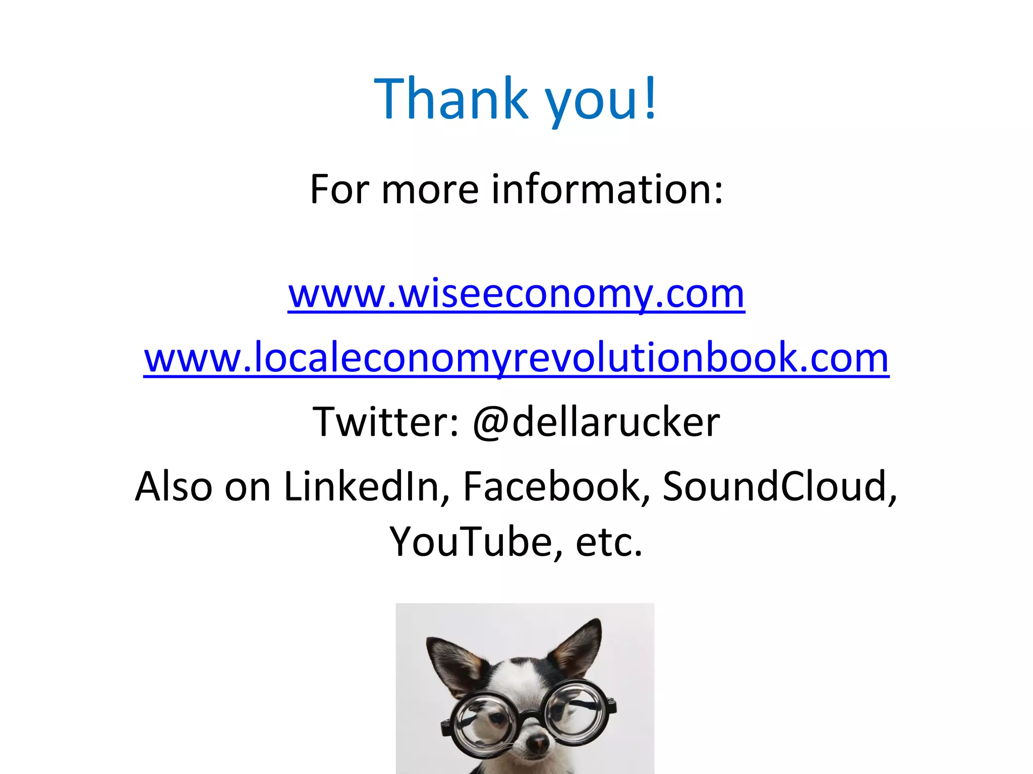 Small business ecosystem spring 2015