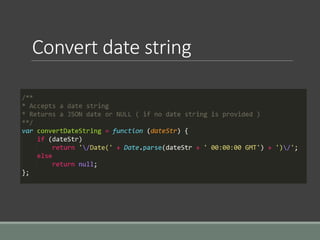 Convert date string
 