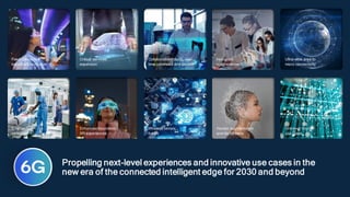 13
Propelling next-level experiences and innovative use cases in the
new era of the connected intelligent edge for 2030 an...