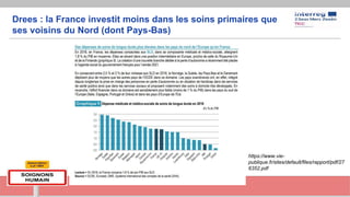Drees : la France investit moins dans les soins primaires que
ses voisins du Nord (dont Pays-Bas)
https://www.vie-
publique.fr/sites/default/files/rapport/pdf/27
6352.pdf
 